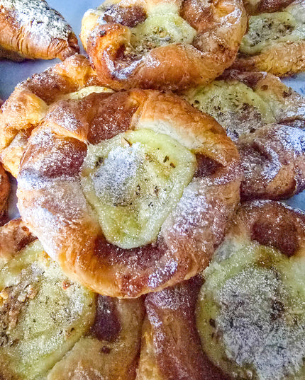 Vegan Custard Danish Pastry Box