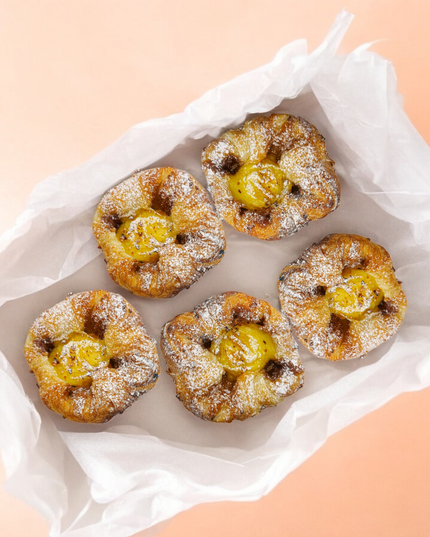 Vegan Custard Danish Pastry Box