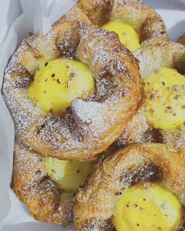 Vegan Custard Danish Pastry Box